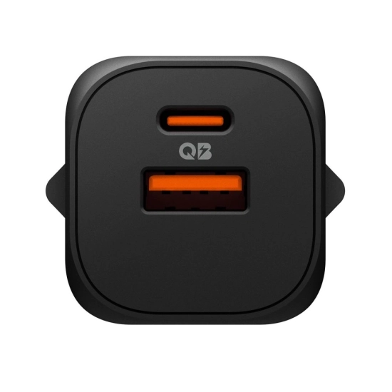 Ładowarka sieciowa Spigen Essential EE352EU USB-A, USB-C Network Charger 35W Black