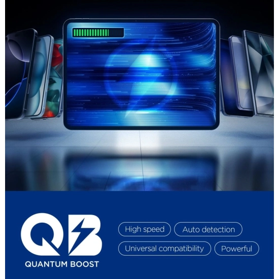 Ładowarka sieciowa Spigen Essential EE352EU USB-A, USB-C Network Charger 35W Black