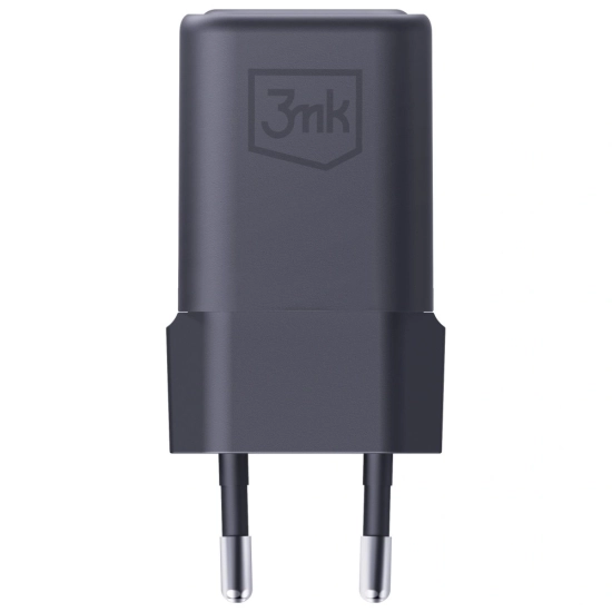 Ładowarka sieciowa 3MK Hyper Charger PD 33W GaN QC4+ PPS AFC FCP SCP USB-A + USB-C czarny