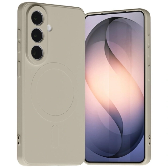 Etui Mercury Semi-Silicone MagSafe do Samsung Galaxy S26 kamienny