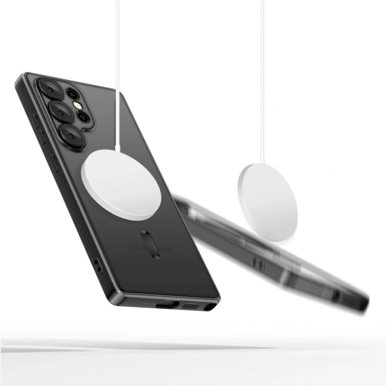 Etui Tech-Protect Magflex MagSafe do Samsung Galaxy S26 Shiny Black