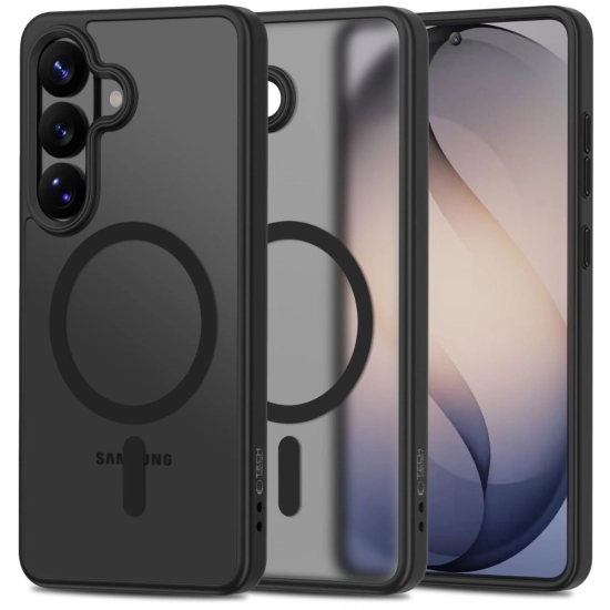 Etui Tech-Protect Magmat MagSafe do Samsung Galaxy S26 Matte Black