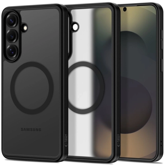 Etui Tech-Protect MagPeak MagSafe do Samsung Galaxy S26+ Plus Matte Black