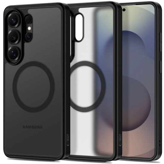 Etui Tech-Protect MagPeak MagSafe do Samsung Galaxy S26 Ultra Matte Black