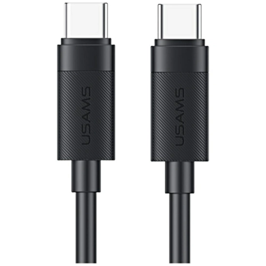 Kabel USAMS U94 60W USB-C / USB-C 1m czarny