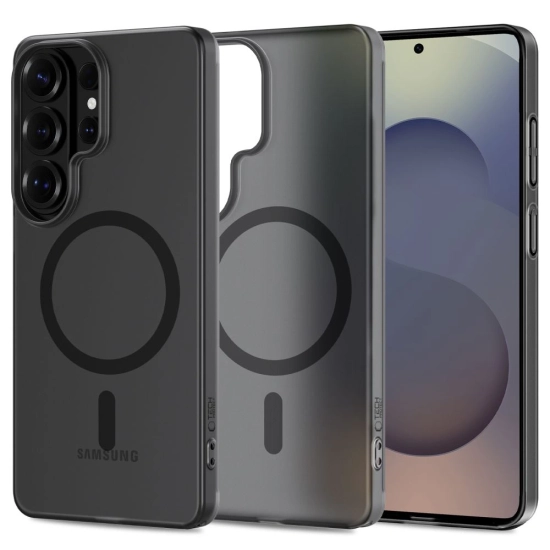 Etui Tech-Protect MagSlim MagSafe do Samsung Galaxy S26 Ultra Matte/black