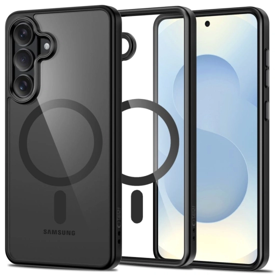 Etui Tech-Protect Magmat MagSafe do Samsung Galaxy S26+ Plus Black/clear