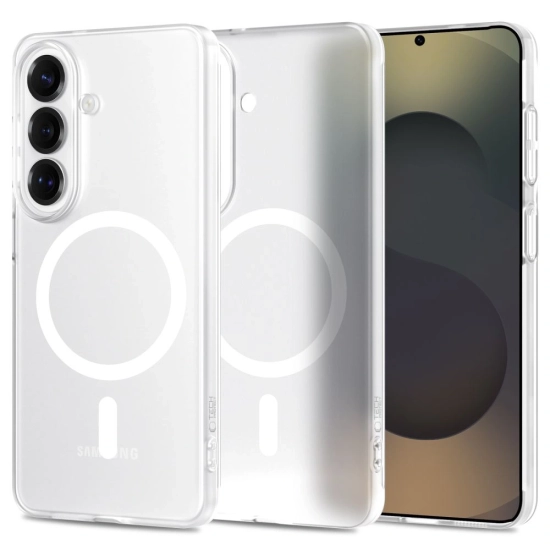 Etui Tech-Protect MagSlim MagSafe do Samsung Galaxy S26 Matte/ice