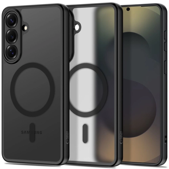 Etui Tech-Protect BasicMag MagSafe do Samsung Galaxy S26+ Plus Matte Black