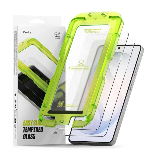 Szkło hartowane Ringke Easy Slide do Samsung Galaxy S26 Ultra Clear [2 PACK]
