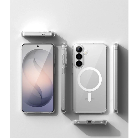Etui Ringke Fusion Magnetic MagSafe do Samsung Galaxy S26+ Plus Clear