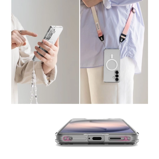Etui Ringke Fusion Magnetic MagSafe do Samsung Galaxy S26+ Plus Clear