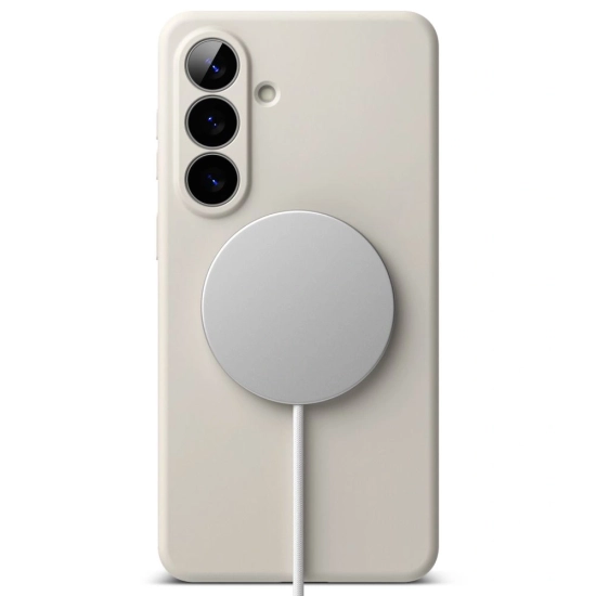 Etui Ringke Silicone Magnetic MagSafe do Samsung Galaxy S26+ Plus Stone