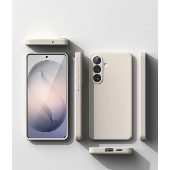 Etui Ringke Silicone Magnetic MagSafe do Samsung Galaxy S26+ Plus Stone