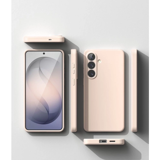 Etui Ringke Silicone Magnetic MagSafe do Samsung Galaxy S26+ Plus Pink Sand