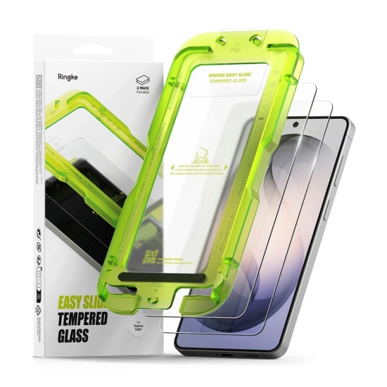 Szkło hartowane Ringke Easy Slide do Samsung Galaxy S26+ Plus Clear [2 PACK]
