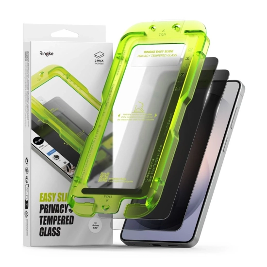 Szkło prywatyzujące Ringke Easy Slide do Samsung Galaxy S26+ Plus Privacy [2 PACK]