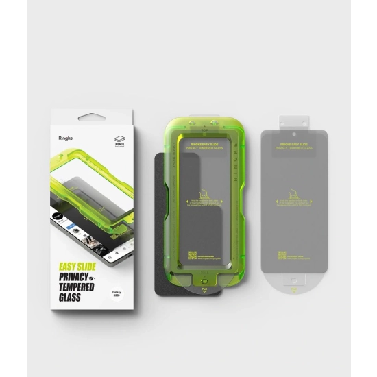 Szkło prywatyzujące Ringke Easy Slide do Samsung Galaxy S26+ Plus Privacy [2 PACK]