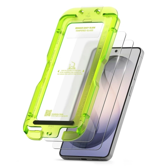 Szkło hartowane Ringke Easy Slide do Samsung Galaxy S26 Clear [2 PACK]
