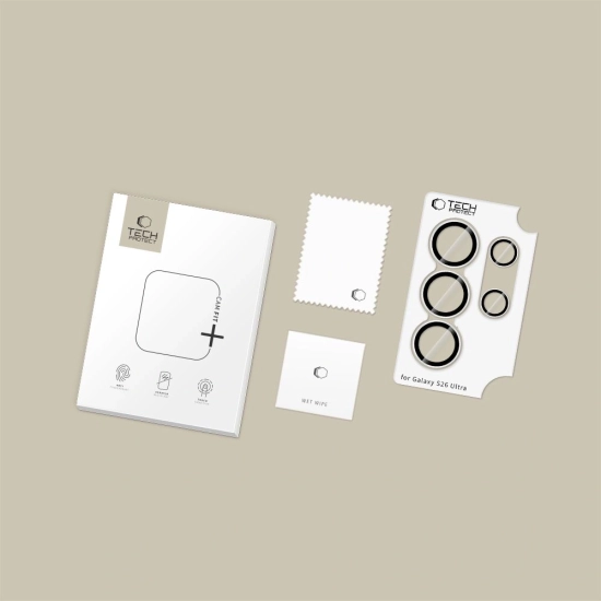 Osłona aparatu Tech-Protect Camring Fit+ do Samsung Galaxy S26 Ultra Clear