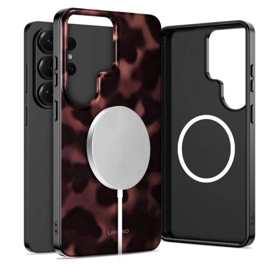 Etui Tech-Protect Lamano MagSafe do Samsung Galaxy S26 Ultra Panther
