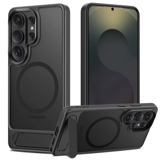 Etui Tech-Protect MagRack MagSafe do Samsung Galaxy S26 Ultra Matte Black