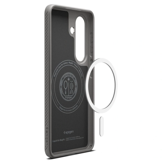 Etui Spigen Liquid Air Mag MagSafe do Samsung Galaxy S26+ Plus Marble Grey