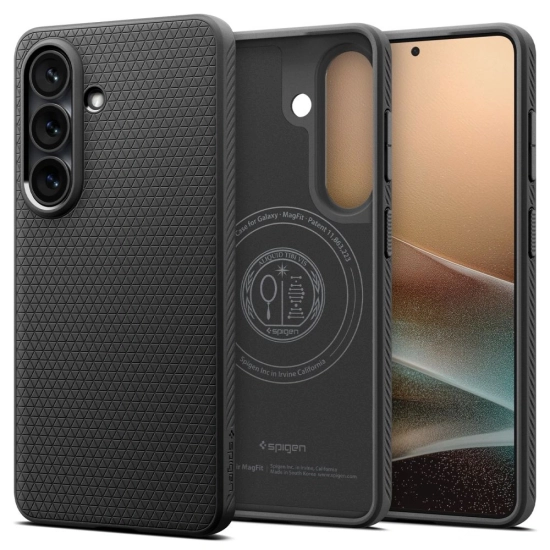 Etui Spigen Liquid Air Mag MagSafe do Samsung Galaxy S26+ Plus Matte Black