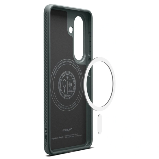 Etui Spigen Liquid Air Mag MagSafe do Samsung Galaxy S26+ Plus Abyss Green