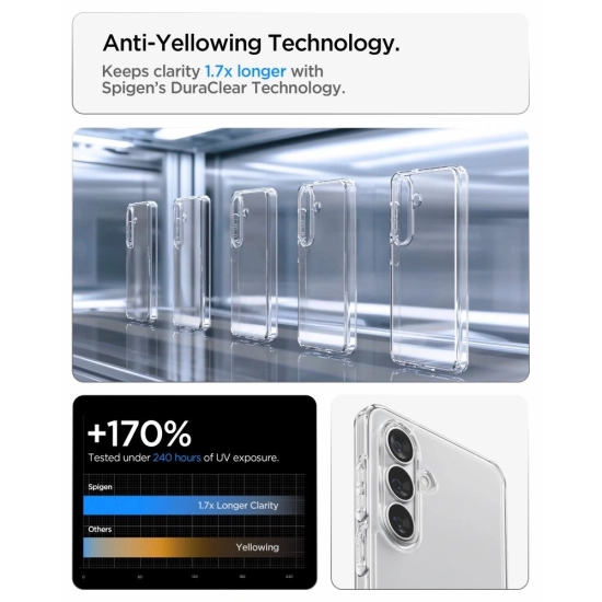 Etui Spigen Ultra Hybrid do Samsung Galaxy S26+ Plus Crystal Clear