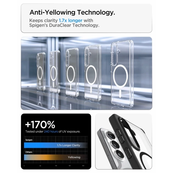 Etui Spigen Ultra Hybrid Mag MagSafe do Samsung Galaxy S26+ Plus Matte Black