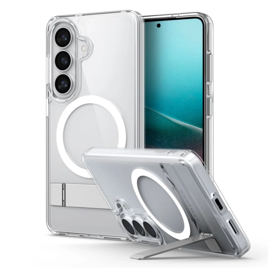 Etui Spigen Ultra Hybrid S Mag MagSafe do Samsung Galaxy S26+ Plus Clear/white