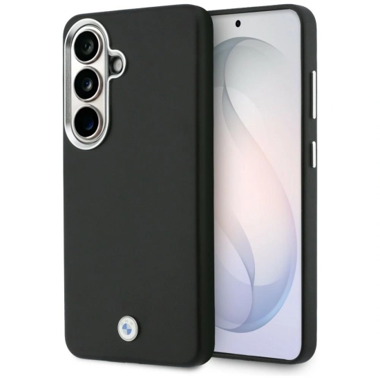 Etui BMW Sign Metal Logo MagSafe do Samsung Galaxy S26+ Plus czarny