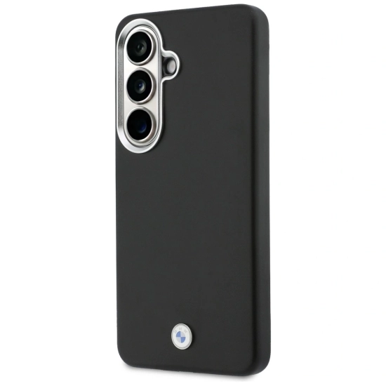 Etui BMW Sign Metal Logo MagSafe do Samsung Galaxy S26+ Plus czarny