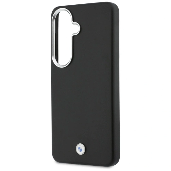 Etui BMW Sign Metal Logo MagSafe do Samsung Galaxy S26+ Plus czarny