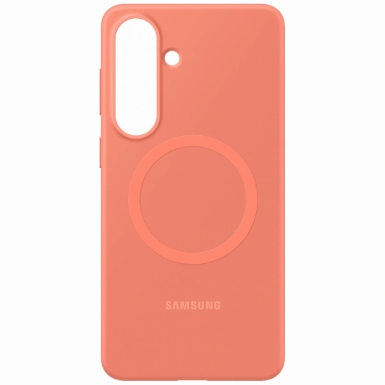 Etui Samsung Silicone Magnet do Galaxy S26+ Plus koralowy