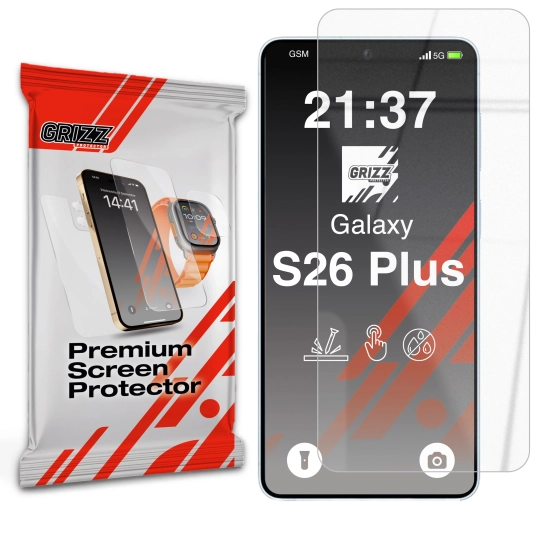 Szkło hybrydowe GrizzGlass HybridGlass do Samsung Galaxy S26+ Plus