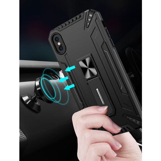 Shock Armor Case do Samsung Galaxy A42 5G Czarny
