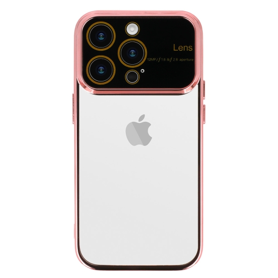 Electro Lens Case do Iphone XR Jasnoróżowy