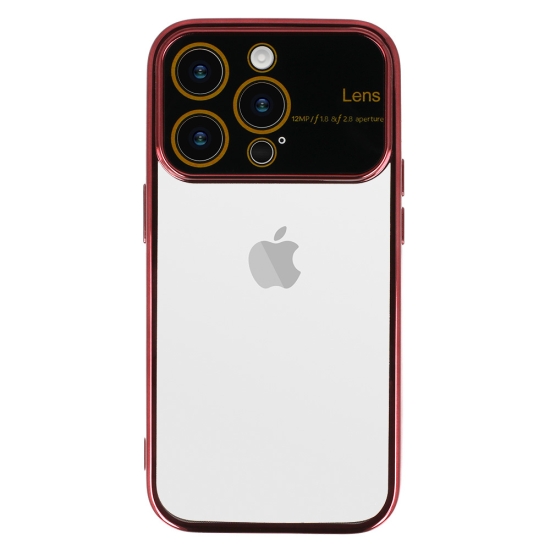 Electro Lens Case do Iphone XR Wiśniowy