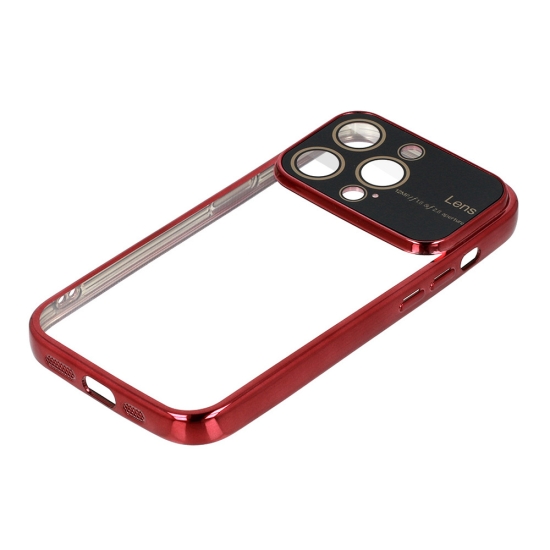 Electro Lens Case do Iphone XR Wiśniowy