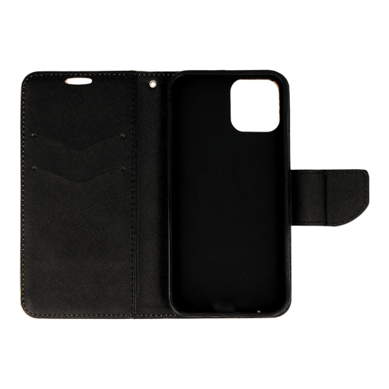 Kabura Fancy do Samsung Galaxy S21 Plus złoto-czarna