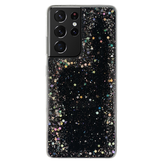 Brilliant Clear Case do Samsung Galaxy S21 Ultra Czarny