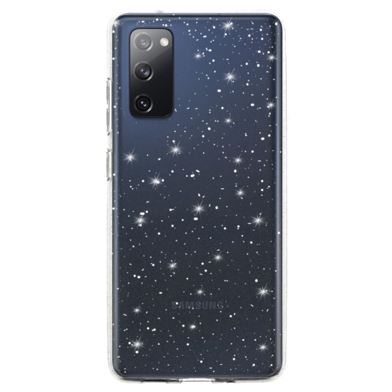 Crystal Glitter Case do Samsung Galaxy S20 FE/Lite Srebrny