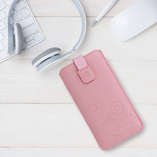 Kieszonka WONDER Deko (ROZMIAR  M) do Iphone 5/Nokia 215 4G/225/5310 2020 różowa