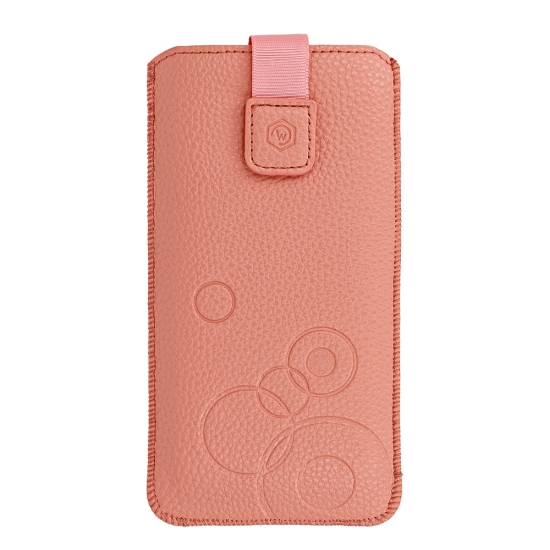 Kieszonka WONDER Deko (ROZMIAR  M) do Iphone 5/Nokia 215 4G/225/5310 2020 brzoskwiniowa