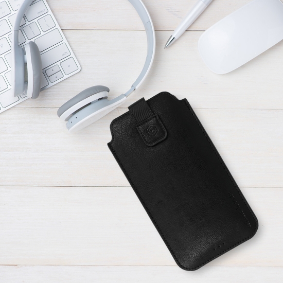 Kieszonka Wonder SPECIAL (ROZMIAR  M) do Iphone 5/Nokia 215 4G/225/5310 2020 CZARNA