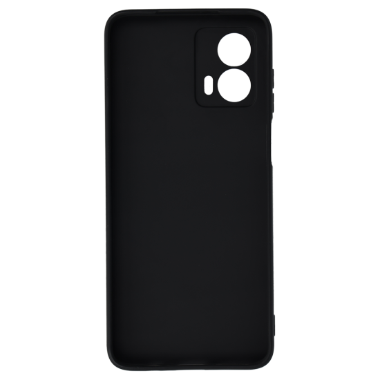 Back Case MATT do MOTOROLA MOTO G53 Czarny