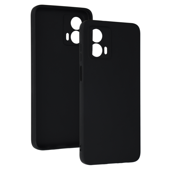 Back Case MATT do MOTOROLA MOTO G53 Czarny