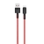 XO kabel NB-Q166 USB - USB-C 1,0 m 5A czerwony